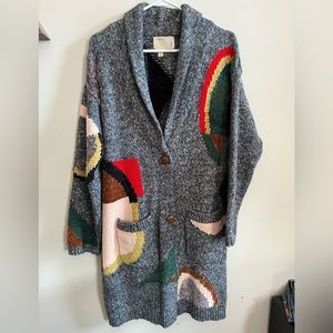 Moth by Anthropologie Sweater Jacket Size Small